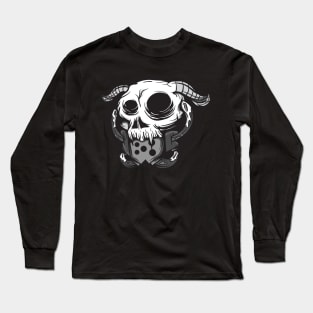 Cow Skull Art Long Sleeve T-Shirt